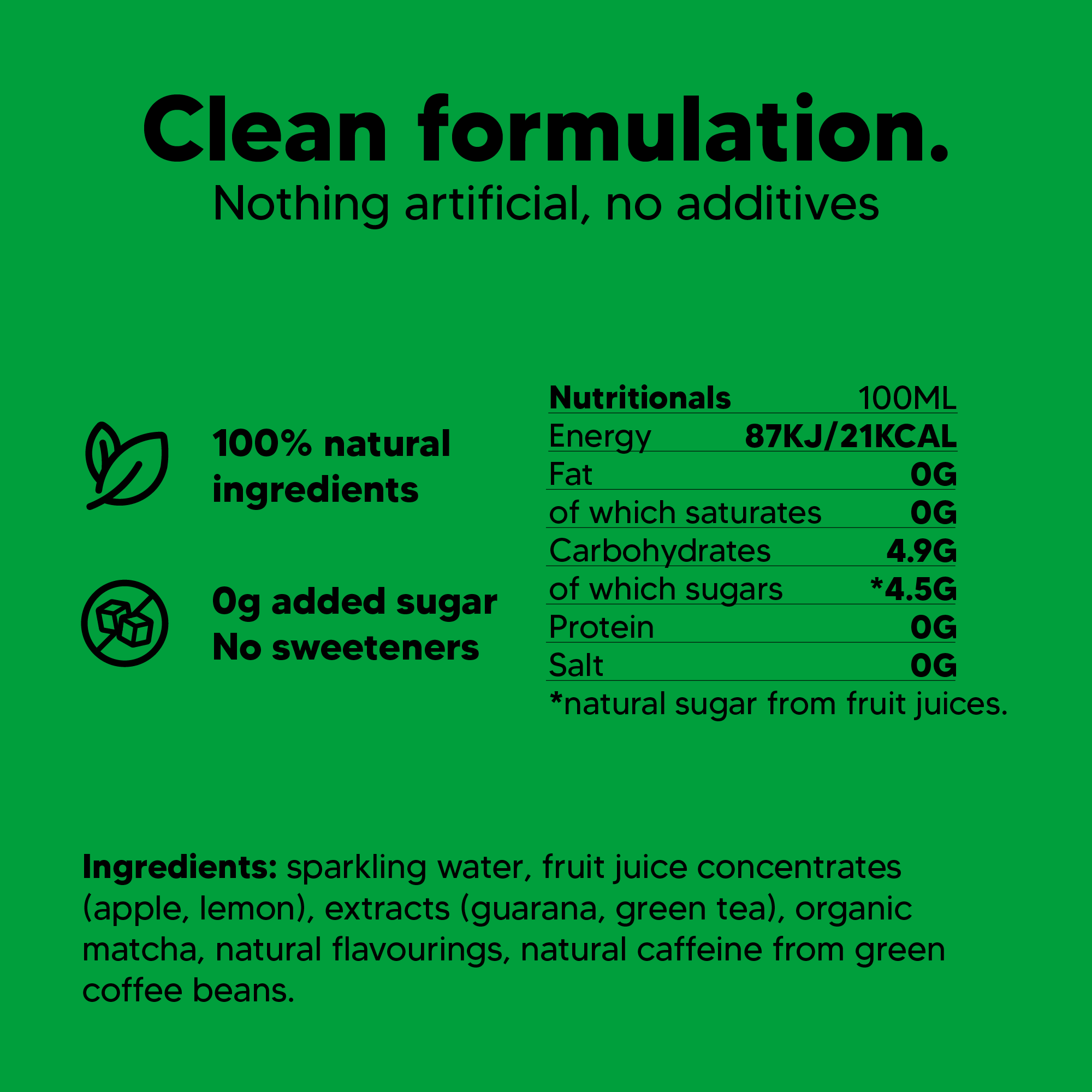 Lemon Lime Healthy Energy + Focus Drink